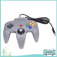 ราคา wujiaxin Fkend Wired USB Controller For Nintendo N64 Joystick Games Gamepad Joypad For N64PC Black (23025532699)