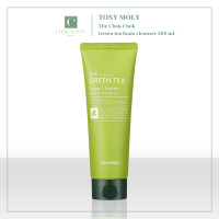 ราคา Charlotte Seoul TONYMOLY THE CHOKCHOK GREEN TEA FOAM CLEANSER 200ml คลีนซิ่งโฟม foamcleanser tonymoly (20887967232)