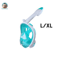 ราคา หน้ากากดำน้ำ แบบเต็มหน้า snorkeling mask ไม่ต้องคาบท่อหายใจ พร้อมขาติดกล้อง ไม่ขึ้นฝ้า สำหรับ เด็ก และ ผู้ใหญ่ ส่งจากไทย พร้อมส่ง ส่งไว (21376413253)