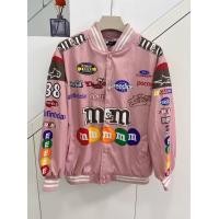 ราคา เสื้อแจ็คเก็ต เบสบอล แบบกระดุมเป็ก ผ้าร่มสกรีนลาย มีซัปใน อกฟรีไซส์ รอบ อก 44 48ยาว27ใส่ได้ทั้ง ชาย หญิง มี3สี ดำ ชมพู ขาว (23137734708)