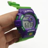 ราคา พร้อมส่ง Poca Watch C Shock นาฬิกาข้อมือแฟชั่นผู้หญิง ผู้ชาย กันน้ำและตั้งปลุกได้ สายยางเรซิ่น รุ่น Chrono สายใส แถมฟรีกล่อง POCA (7938851669)