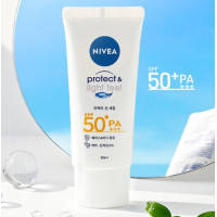 ราคา 90ml Nivea Sun Protect and Light Peel Perfect Sun Serum SPF50 PA (21697962884)