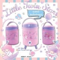 ราคา กระติกน้ำ คูลเลอร์ 4 5 ลิตร ลายการ์ตูนลิขสิทธิ์แท้ Kuromi และ Little twin star (21335734933)