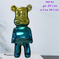 ราคา กระปุกออมสิน28CM โมเดลตุ๊กตาหมีเซรามิค ของขวัญ กระปุกออมสินตั้งโชว์ (22428772744)