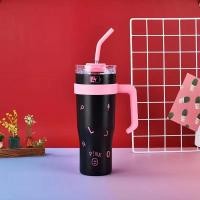 ราคา ถ้วยน้ำในรถยนต์แบบพกพา หลอดดูดความจุขนาดใหญ่ ถ้วยน้ำร้อน 304 ขนาดใหญ่ ถ้วยฟางมูลค่าสูง กระติกน้ำร้อน ถ้วยน้ำสำหรับคู่รัก ถ้วยน้ำ 40 ออนซ์ มีหูจับ (23158520794)