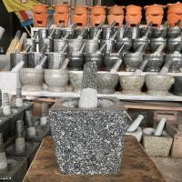 ราคา ครกหิน ครกหินแท้ ครกอ่างศิลา ทรงสี่เหลี่ยมขนาด 5 5 นิ้ว พร้อมสาก (5953534964)