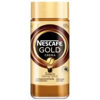 ราคา NESCAFE Gold Crema Instant Coffee เนสกาแฟ โกลด์ เครมมา กาแฟสำเร็จรูป ผสมกาแฟอาราบิก้า คั่วบดละเอียด 200g (16581494717)