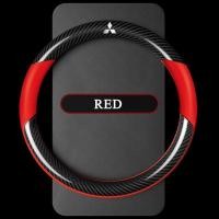 ราคา ใหม่คาร์บอนไฟเบอร์หนังพวงมาลัยสำหรับ Mitsubishi Xpander Attrage Mirage Outlander Pajero Sport Triton (16878841419)