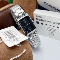 ราคา นาฬิกาข้อมือ CASIO สายเลท หน้าปัดเหลี่ยม เรียบหรู ขนาดหน้าปัด 20 mm พร้อมกล่องฟรี (23264815744)