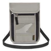 ราคา SM กระเป๋าใส่พาสปอร์ต พร้อมแผ่นป้องกันการสแกน RFID แบบสะพายคอ หรือคล้องเอว สะดวก ปลอดภัย ใส่เอกสารการเดินทาง รุ่น WLP 1107 W4 025 RFID จากร้าน Smart Choices (22783134950)