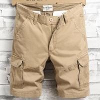 ราคา กางเกงยีนส์ขาสั้นทนต่อการเสียดสีแบบหนาสำหรับฤดูร้อนชุดทำงานลายทหารกลางแจ้งสีแบบลำลองสำหรับผู้ชายกางเกงระดับเข่ากางเกงม้าทรงหลวมแบรนด์ยอดนิยม (19862845606)