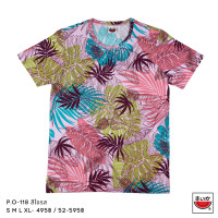 ราคา เสื้อแตงโม SUIKA เสื้อยืดคอกลม โปเชียล พิมพ์ลายกราฟิก P O 118 (22856507731)