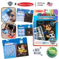 ราคา ของแท้ USA กระดาษขูดสีรุ้ง 10 แผ่น ศิลปะเด็ก Paw Patrol Scratch Art Pad Melissa Doug พกพาสะดวก หลากรุ่น 33260 33259 33261 (14239733519)