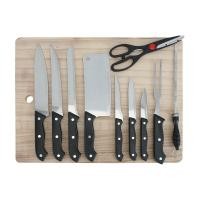 ราคา INDEX LIVING MALL ชุดมีดพร้อมเขียง รุ่นโรเว่ย์ 11 ชิ้น ชุด สีดำ ธรรมชาติ (22225113436)