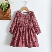 ราคา Bear Leader Girl Kids Spring Autumn Dresses 2022 New Fashion Baby Long SLeeve Casual Dress Children Solid Color Costumes (16136502169)