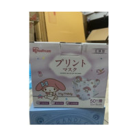 ราคา พร้อมส่ง printed mask 50 ชิ้น หน้ากากอนามัย Japan รูปการ์ตูน 50 ชิ้น (21055684415)