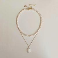 ราคา Pearl necklace สร้อยคอมุกแท้รุ่นขายดี (13457253925)