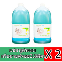 ราคา แชมพูสระผม กรีนมายด์ จอย แฮร์แชมพู 3 8 ลิตร X2แกลลอน ดูแลเส้นผมให้นุ่มชุ่มชื่น มีน้ำหนักจัดทรงง่าย กลิ่นหอมละมุน (4023898844)