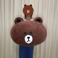 ราคา หมอนตุ๊กตานุ่มนิ่ม หมอนหน้าหมีบราวน์ หมอนหน้าเป็ดเหลือง หมอนหน้าหมาชิบะ ฮัสกี้ size L 65cm หมอนอิงนุ่มนิ่ม (15133365930)