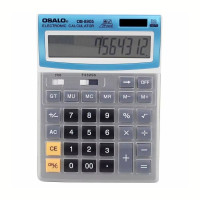 ราคา เครื่องคิดเลขOSALO OS 8905 คำนวณได้ 12 หลัก ใช้ได้ทั้งพลังงานแสงอาทิตย์และใส่ถ่าน หน้าจอใหญ่ เครื่องคิดเลขosalo (23036854984)