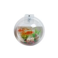 ราคา YUHENNY โปร่งใสโปร่งใส ตู้ปลาติดผนัง อะคริลิค รูปร่างซีกโลกรูปร่าง ถังปลากัดแบบแขวน แจกันพืชดอกไม้ 3D ชามปลาแขวนผนัง น้ำในน้ำ (22603354663)