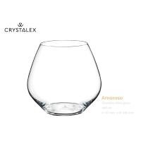 ราคา แก้วไวน์คริสตัลไม่มีขา Amoroso Bohemia Crystal Crystalex Amoroso Stemless Wine Glass (21804740098)