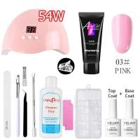 ราคา Nail Garden ชุดต่อเล็บ 13 ชิ้น สีเล็บโพลี่เจล ชุดทำเล็บเจล2023 พร้อม 54w เครื่องอบเล็บ เจลต่อเล็บเจล เบสทอปเล็บเจล ท็อปเจล ชุดทำเล็บเอง (20971909350)