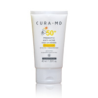 ราคา ใหม่ CURA MD พรีไบโอติก แอนไท แอคเน่ เดลี่ ยูวี ดีเฟนซ์ ซันสกรีน กันแดดพรีไบโอติก 40มล CURA MD Prebiotic UV Sunscreen (23146332646)