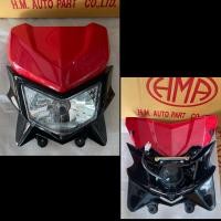 ราคา หน้ากาก KSR 110NEW หน้ากากบนล่างพร้อมไฟทั้งชุดและเฉพาะหน้ากากบนล่างทั้งชุด HMA แท้ (10505381411)