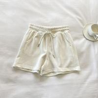 ราคา กางเกงขาสั้นกีฬาทรงตรงบางสำหรับผู้หญิง กางเกงขายาวทรงหลวมสบาย ๆ สำหรับฤดูร้อน สไตล์เกาหลี กางเกงขายาวสามส่วน (23239649671)