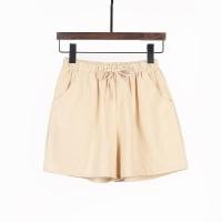 ราคา กางเกงขาสั้นกีฬาผู้หญิงฤดูร้อนสีขาวหลวมไซส์ใหญ่ กางเกงนอนผ้าลินิน กางเกงขายาวผ้าฝ้าย กางเกงขายาวผ้าลินิน กางเกงขายาวทรงหลวมสบาย ๆ (23243334430)