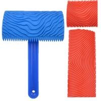ราคา ReadyStock 3Pcs Wood Grain Painting Tool DIY Wood Texture Graining Tool with Handle Rubber Household Wall Art Paint (22242439387)