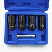 ราคา ALFA X ลูกบล็อก ขันน็อตหัวรูด น็อตหัวเสีย 4 ตัว ชุด 17 19 21 22 mm (13282649925)