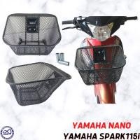 ราคา ตะกร้าหน้า สปาร์ค นาโน สีดำ ตะกร้ารถมอเตอร์ไซค์ Spark NanoRXZR (12363033051)