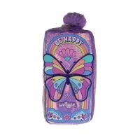 ราคา Austria Smiggle คลัทช์สำหรับเด็กนักเรียนหญิงกล่องดินสอแท้กล่องเครื่องเขียนผีเสื้อสีรุ้งคลัตช์กระเป๋าใส่ดินสอโรงเรียนขนาด9นิ้ว (22580885099)