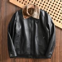 ราคา ออเดอร์บริษัท ODM เสื้อแจ็คเก็ตหนังบุขนกำมะหยี่หนาพิเศษแบบลำลองคอปกใส่ช่วงฤดูใบไม้ร่วงและฤดูหนาวสำหรับผู้ชาย (21144417362)