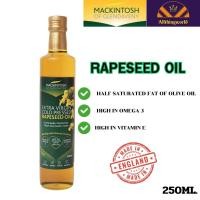 ราคา Mackintosh Rapeseed Oil น้ำมันเรพซีด 100 สกัดเย็น น้ำมันcanola Mackintosh of Glendaveny Extra Virgin Cold Pressed 250 มิล (20661331592)