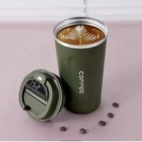 ราคา แก้วเก็บอุณหภูมิ แก้วเก็บความเย็น 380ml 510ml แก้วกาแฟ สแตนเลส แก้วกาแฟร้อน แก้วสแตนเลส 304 เก็บได้ร้อน เย็น LED แบบแสดงอุณหภูมิ (23119516372)