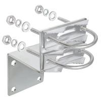 ราคา Antenna Pole Mount Kits Antenna Pole Mount Bracket with Double U Bolts Clamp V Jaw Bracket for Antenna Pole Holder Durable Easy to Use (21257754354)