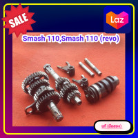ราคา ชุดเฟืองเกียร์ ชุดเกียร์ ลูกเกียร์ สแมช110สแมช จูเนียร์สแมช เรฟโว้Suzuki Smash 110smash 110 juniorSmash Revo ของแท้ มือสอง (14719754951)