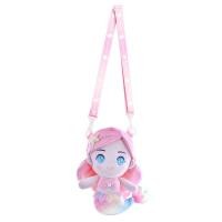ราคา กระเป๋าสะพายไหล่เจ้าหญิงเงือกเด็กผู้หญิงน่ารักกระเป๋าใส่เหรียญเด็กกระเป๋าสะพายข้างนางเงือกตุ๊กตาหนานุ่ม (18965462211)
