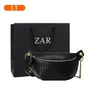 ราคา สต๊อกพร้อม กระเป๋ากระเป๋าคาดเอวกระเป๋าสุภาพสตรีกระเป๋าสะพายไหล่สำหรับสตรีผู้ส่งสาร Ins กระเป๋าคาดหน้าอกแนวขวางมีสายโซ่ (22178318645)