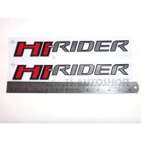 ราคา สติ๊กเกอร์ Hi Rider สติ๊กเกอร์พรีรันเนอร์ sticker Hi Rider 1 ชุด 2 ชิ้น ซ้าย ขวา ส่งฟรี (901856618)