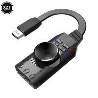 ราคา erwetg 7 1Channel Computer Game Sound for PUBG Gaming External Audio Card 3 5mm USB Adapter Plug and Play PC Laptop Sound cards (22157366699)