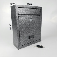 ราคา HANABISHI ROBIN DRAGON ตู้รับจดหมาย ตู้จดหมาย LT 081W สีขาว และ LT0 081 สีน้ำตาล Robin ตู้จดหมาย สีแดง รุ่น 511 (16463126954)