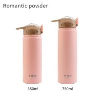 ราคา ของแท้ 100 Tyeso แก้วน้ำ กระบอกน้ำ กระบอกน้ำเก็บความเย็นและร้อน กระบอกน้ำเก็บอุณหภูมิพร้อมหลอด แก้วน้ําเก็บความเย็น 530mL 730mL (19754451841)