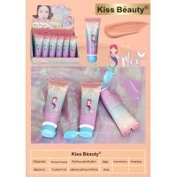 ราคา Kiss Beauty Mermaid Full Cover Foundation ครีมรองพื้นกันแดด เรียบเนียน ปกปิดเป็นธรรมชาติ SPF45 PA (23060708175)