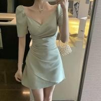 ราคา black dress เดรส xl อวี ออกงาน เกาหลี เดรสมินิ ไปทะเล prom เดรสเปิดไหล่ ผู้หญิง เดรสรัดรูป สั้น เดรสแฟชั่น (22049397618)