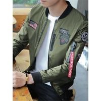 ราคา เสื้อแจ็คเก็ตผ้าร่ม ชาย เรียบหรู มีซิป มีซับใน สไตล์เดียวกัน เสื้อกันหนาว (22450184059)