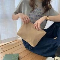 ราคา แปรงอิมัลชันน้ำผ้าลูกฟูกสำหรับผู้หญิงผ้าลูกฟูกผ้าถุงซักพกพาแคนวาสสำหรับกระเป๋าเก็บของกระเป๋าเครื่องสำอางสั่งทำกระเป๋าดินสอ Shan40 (20886434264)